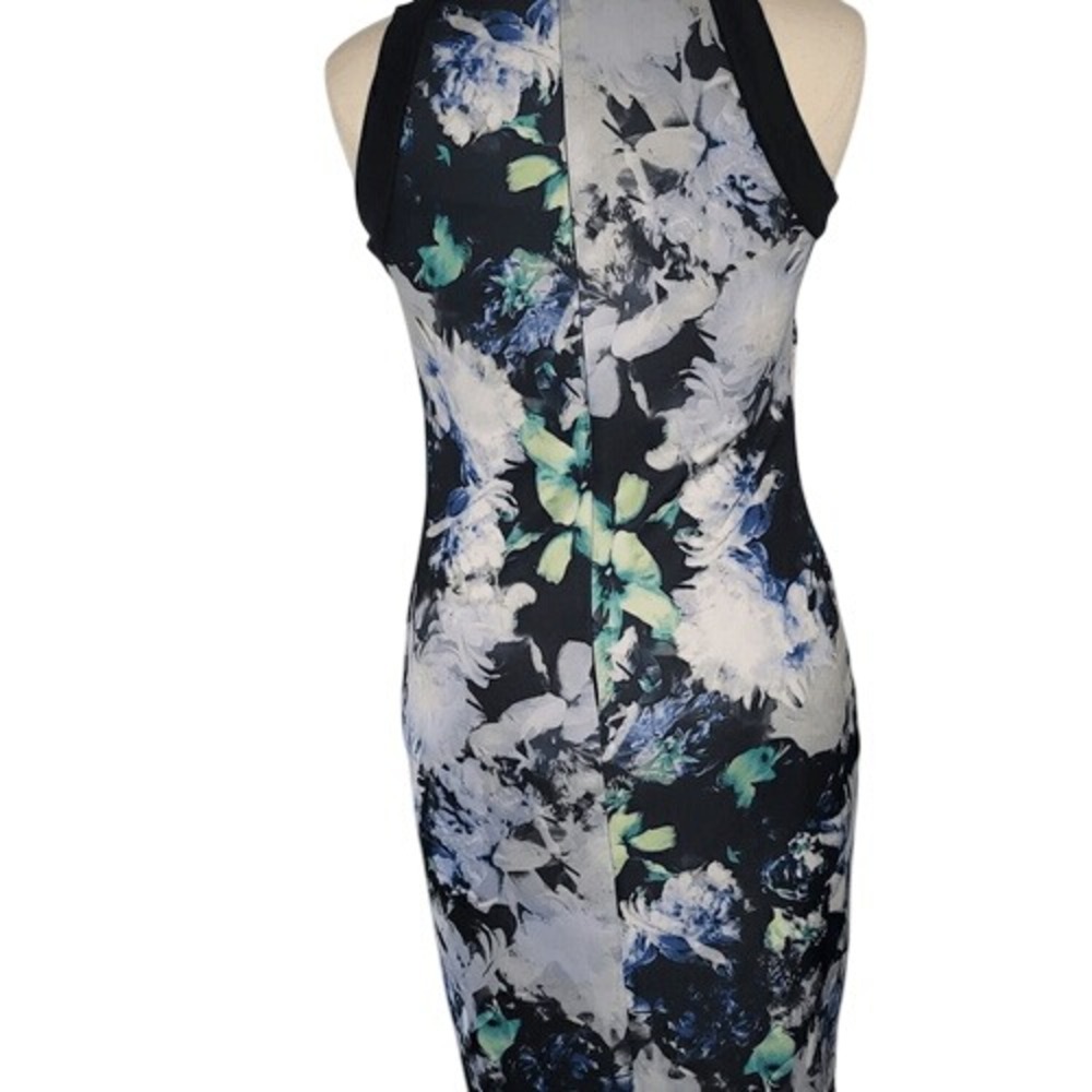 Ashley Stewart Black Floral Sleeveless‎ Dress - Picture 7 of 8